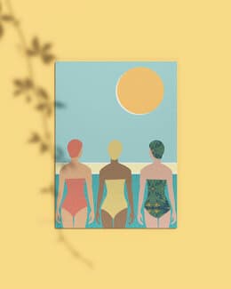 Plakat the pool girlse 30x40cm – tak.plakat