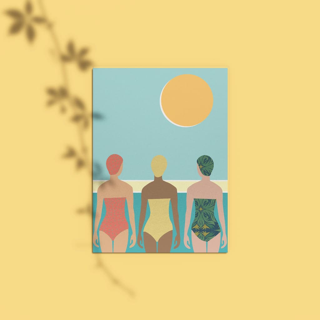 Plakat the pool girlse 30x40cm – tak.plakat