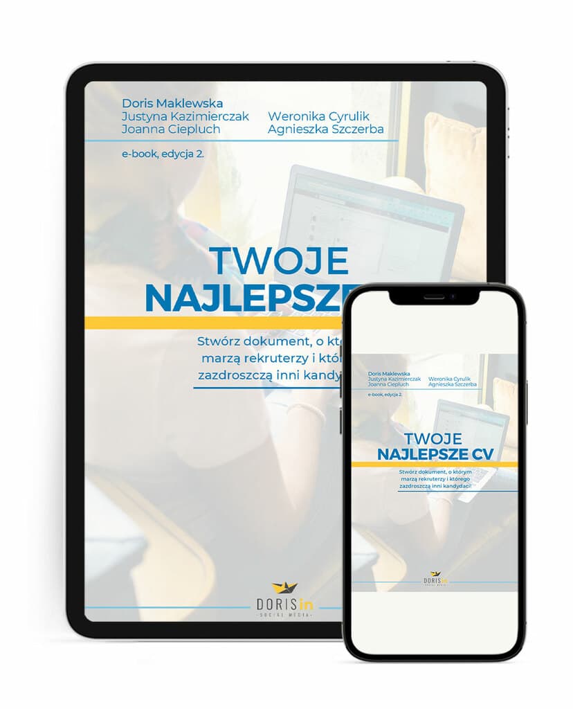 Twoje najlepsze CV – Doris in Social Media, e-book 