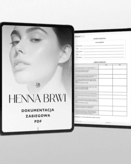 HENNA BRWI - dokumentacja zabiegowa PDF – Anna Miakienko