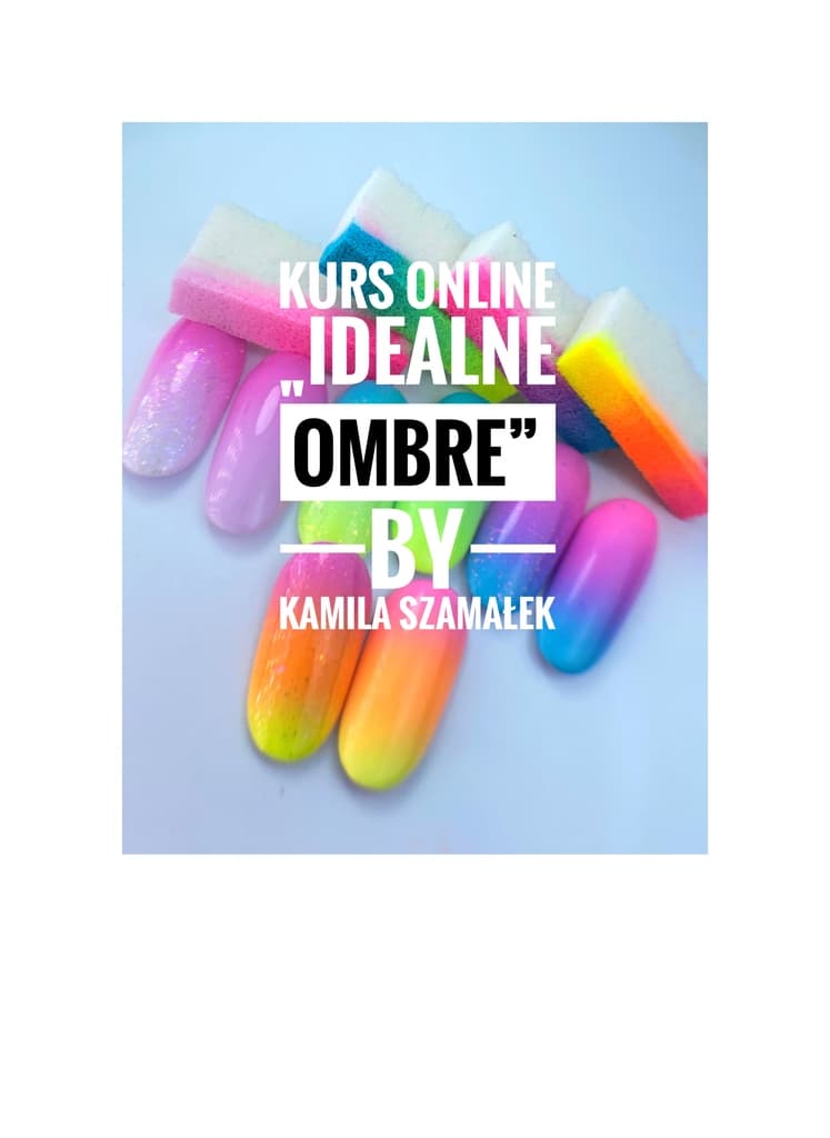IDEALNE OMBRE – Kamila Szamalek; kurs online