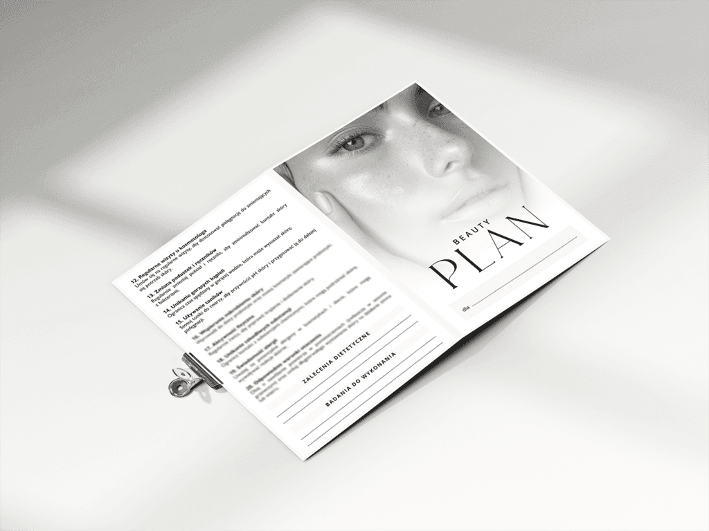 BEAUTY PLAN - plan pielęgnacyjny dla kosmetologów - Anna Miakienko