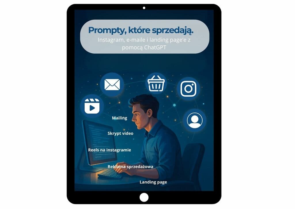 Prompty, które sprzedają. Instagram, e-maile i landing page’e z pomocą ChatGPT - @gotowedodruku; e-book
