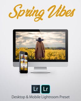 Spring Vibes – Wiosenny klimat | Lightroom Desktop & Mobile Preset – Kubelkowaty, presety
