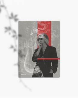 Plakat less than twist 30x40cm – tak.plakat