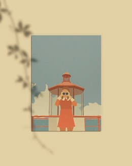 Plakat moonrise kingdom 30x40cm – tak.plakat
