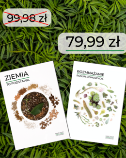 PAKIET! Dwa e-booki o roślinach domowych w cenie 79,99zł! do 31.10!  – Anna Skorupska, e-book