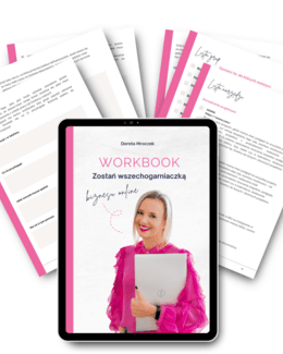 Workbook – Zostań Wszechogarniaczką biznesu online – Dorota Mroczek, zeszyt ćwiczeń